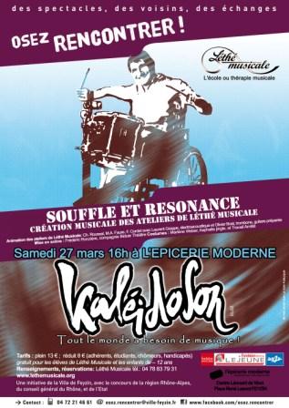 Affiche du concert KaléidoSon 2010 : Souffle et résonance